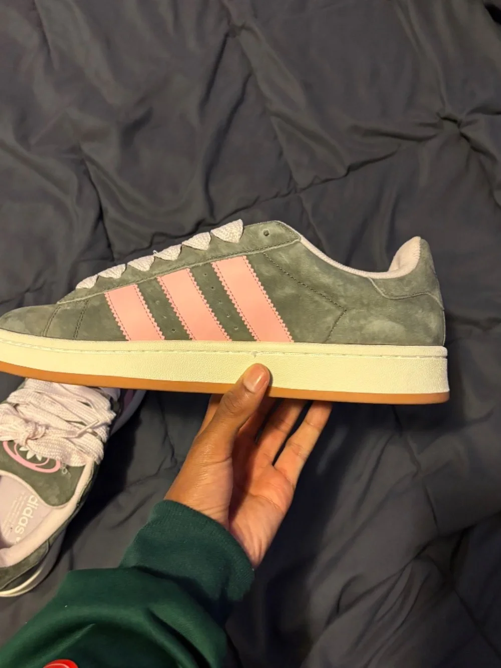 Adidas Campus ‘00 Grey & Pink’s
